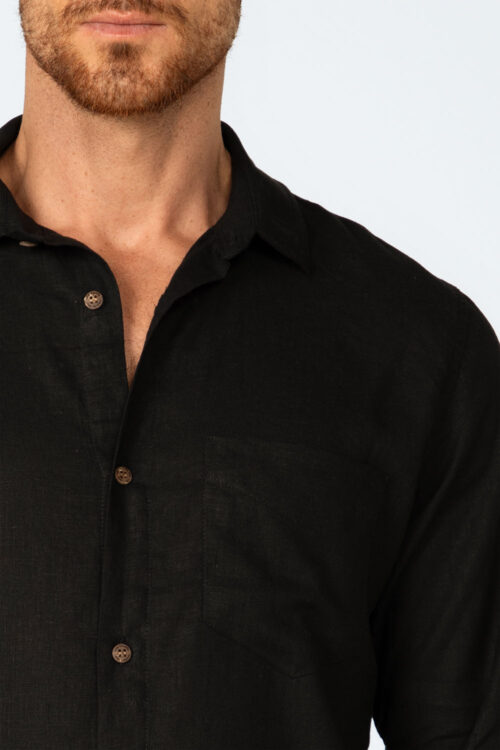Camisa Preta 206FW25132 3