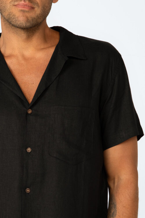 Camisa Preta 206FW25260 3