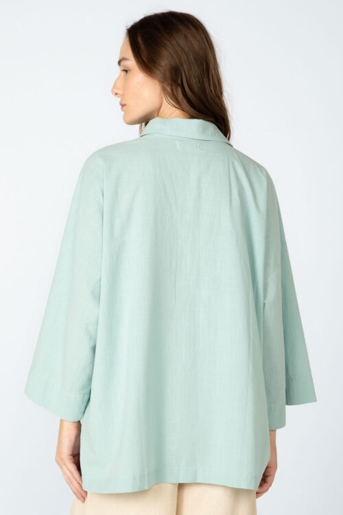 Camisa Verde 106FW25024 4