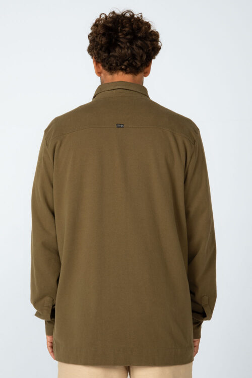 Camisa Verde musgo 206FW25131 6