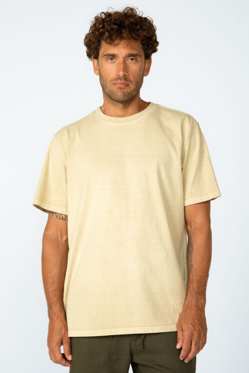 Camiseta oversized Perto do mar