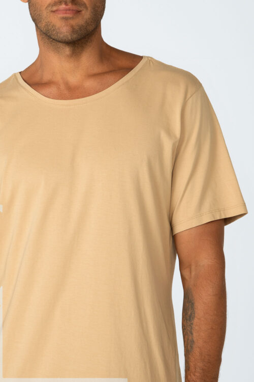 Camiseta Bege 201FW25220 3