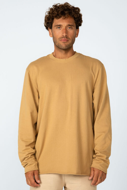 Camiseta manga longa lisa