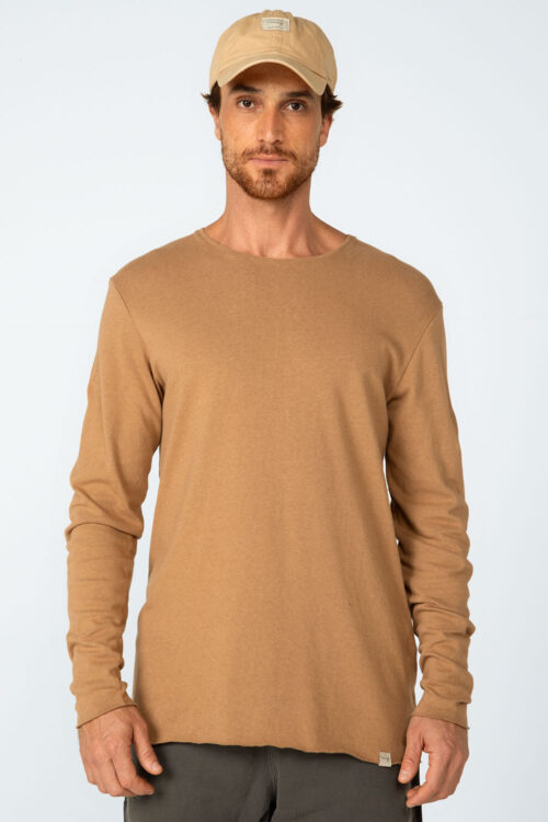 Camiseta manga Longa corte a fio