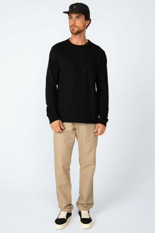 Camiseta Preta 204FW25122 1