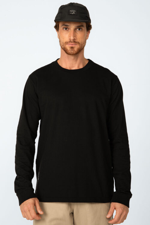 Camiseta Manga Longa com punho