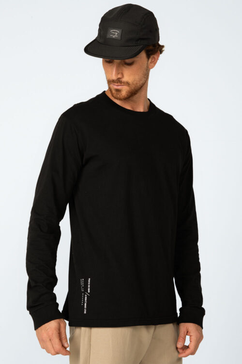 Camiseta Preta 204FW25122 3