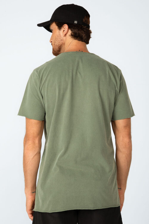 Camiseta Verde 201FW25203 4