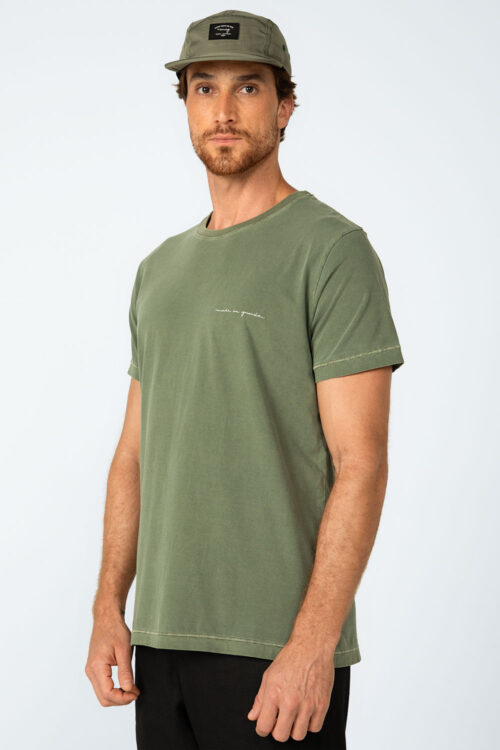 Camiseta Verde militar 201FW25201 4
