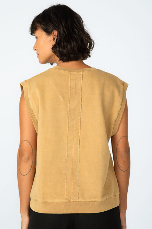 Colete Caqui 106FW25029 4