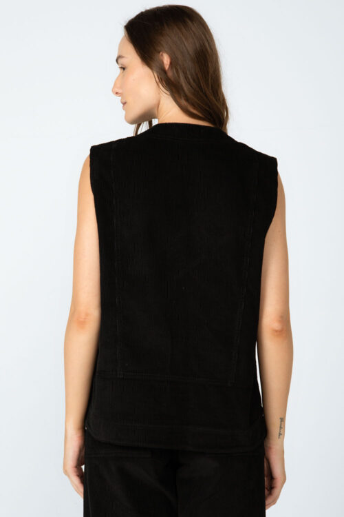 Colete Preto 106FW25028 4