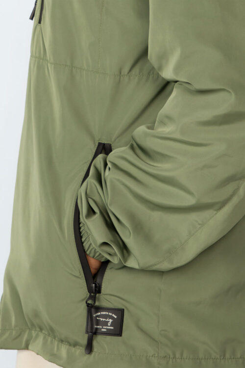 Jaqueta Verde militar 209FW25157 7