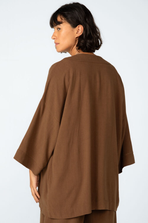 Kimono Marrom 106FW25027 4