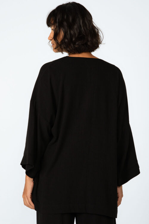 Kimono Preto 106FW25027 3