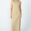 Vestido longo corte a fio