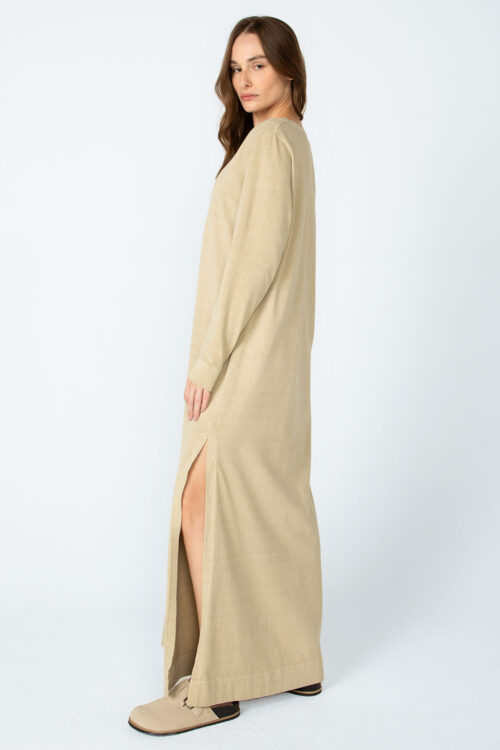 Vestido Caqui 113FW25073 5