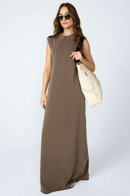 Vestido Marrom 113FW25078 2