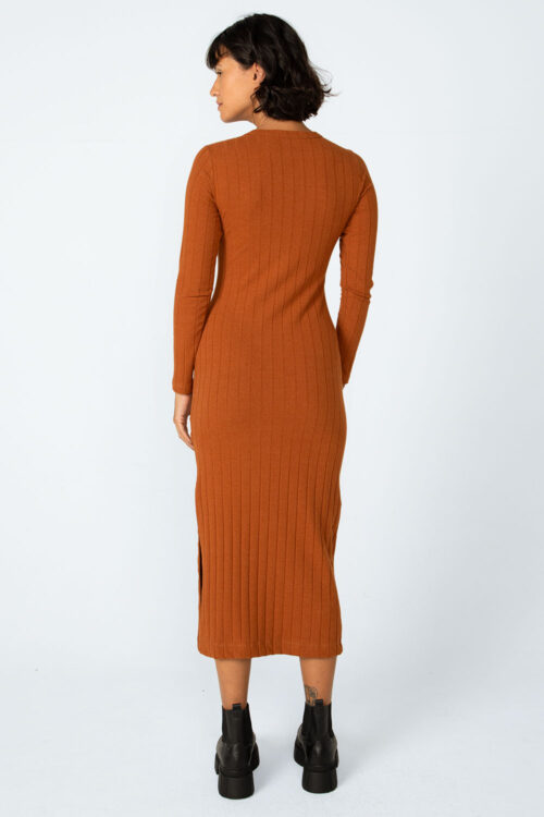 Vestido Terracota 113FW25075 4