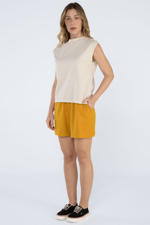 Short Amarelo 115SS25116 1