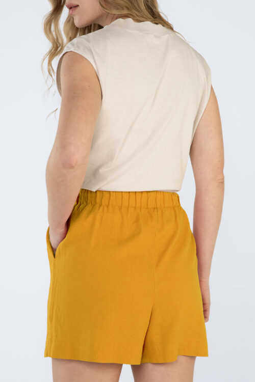 Short Amarelo 115SS25116 5