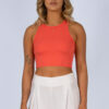 Cropped regata malha canelada