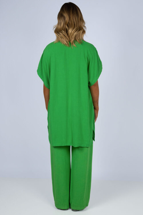 kimono verde 106SS25043 7