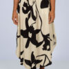 Saia Midi estampada