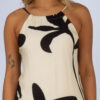 Vestido curto estampado