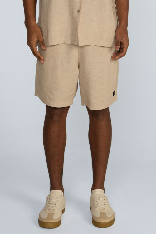 Bermuda curta linho