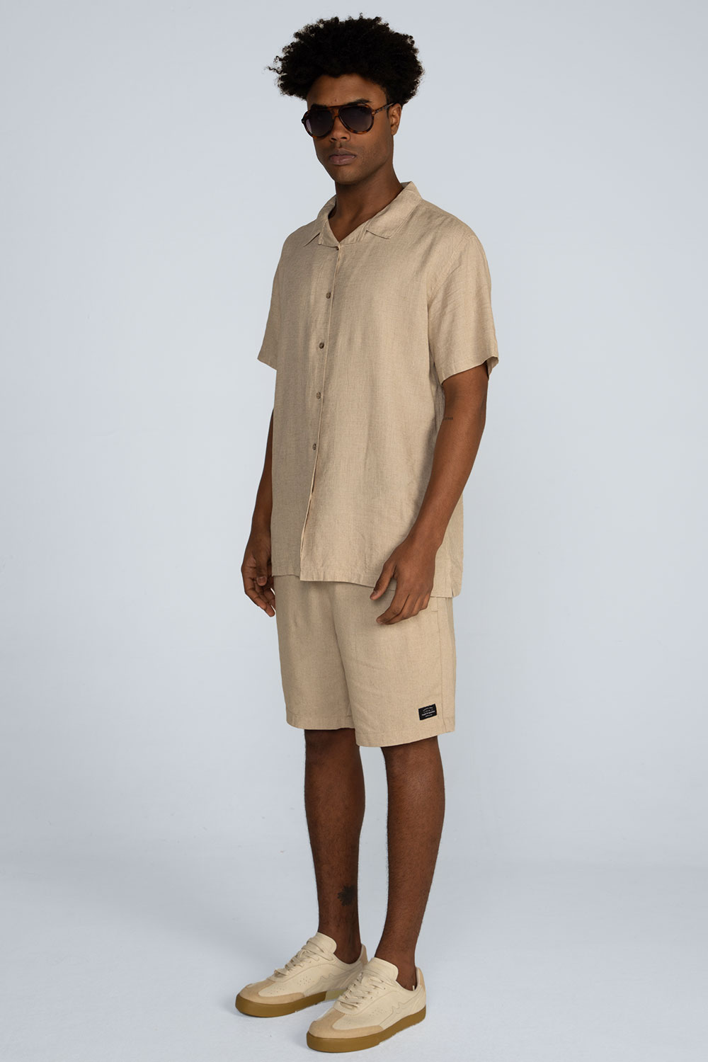 Bermuda curta linho - Imagem 2