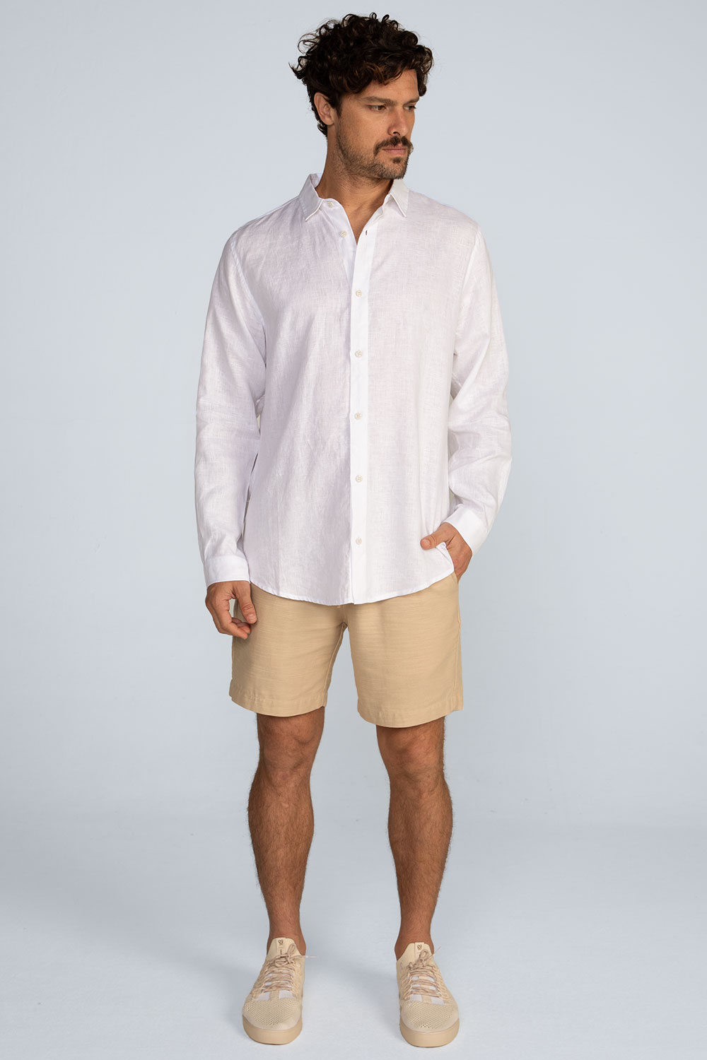 Bermuda Algodão flamê - Imagem 2