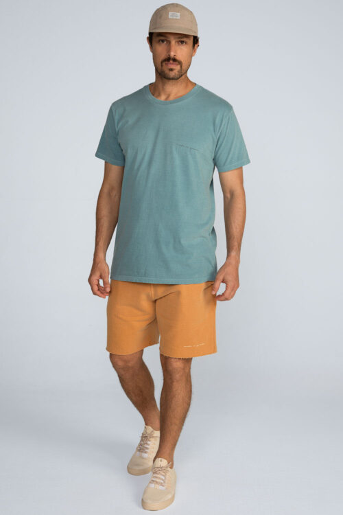 Alternative view of Bermuda moletom corte a fio