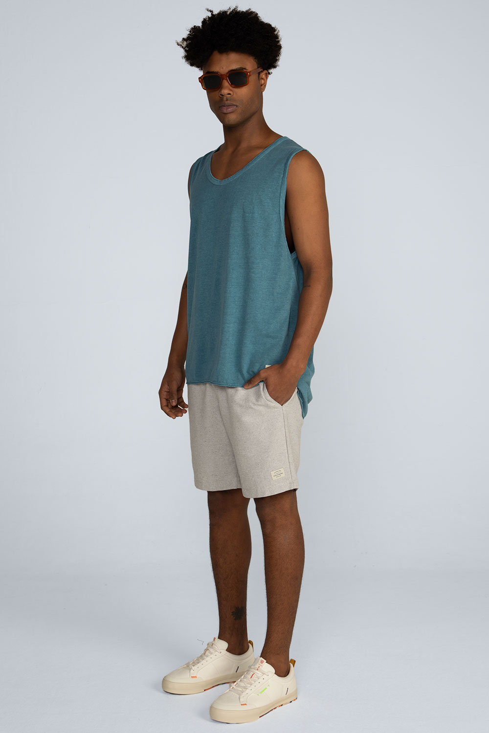 Bermuda algodão desfibrado - Imagem 2