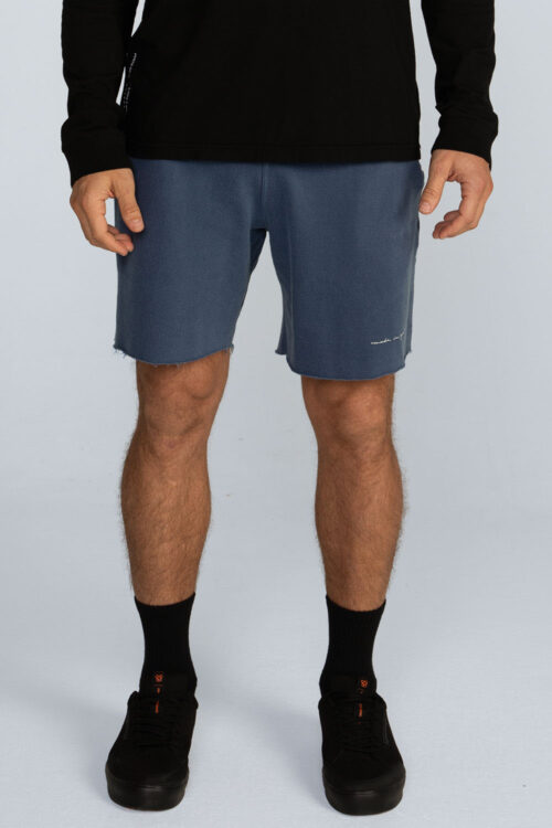 Bermuda moletom corte a fio