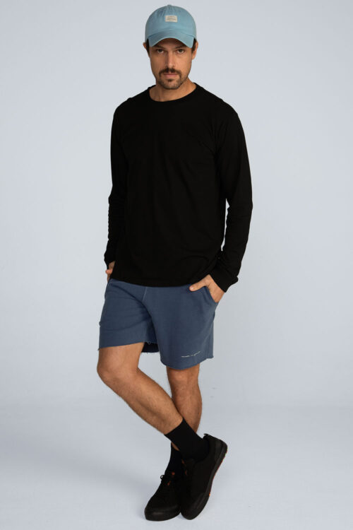 Alternative view of Bermuda moletom corte a fio