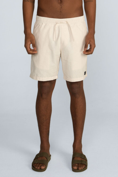 Bermuda algodão desfibrado Bermuda Off white 211SS25281 4