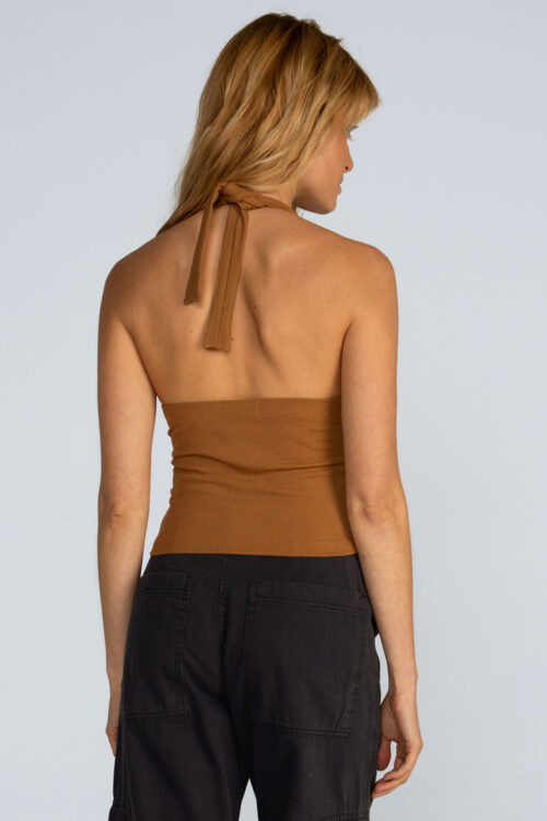 Alternative view of Blusa frente única canelada