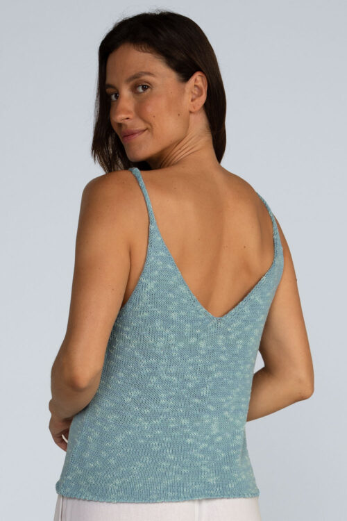 Alternative view of Blusa alças tricô