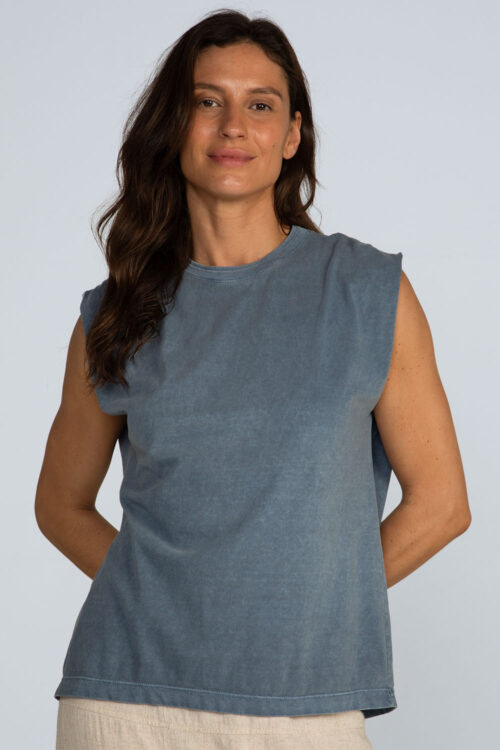 Blusa malha estonada