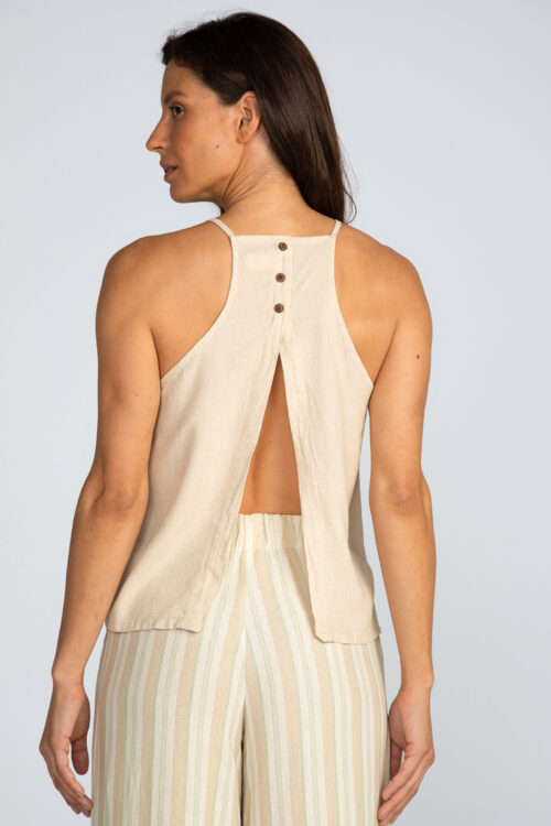 Alternative view of Blusa alças lisa