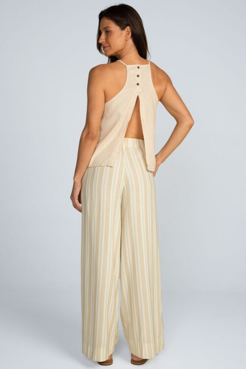 Blusa alças lisa Blusa Natural 105SS26035 5