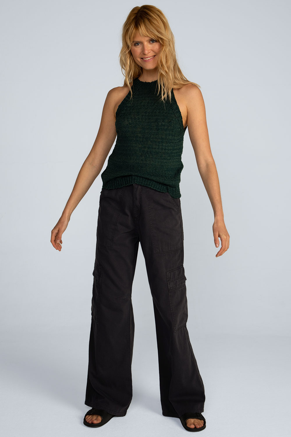 Blusa gola careca tricô Blusa gola careca tricô - Imagem 6