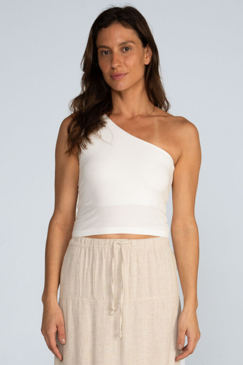 Blusa ombro só Blusa Offwhite 105SS26030 1