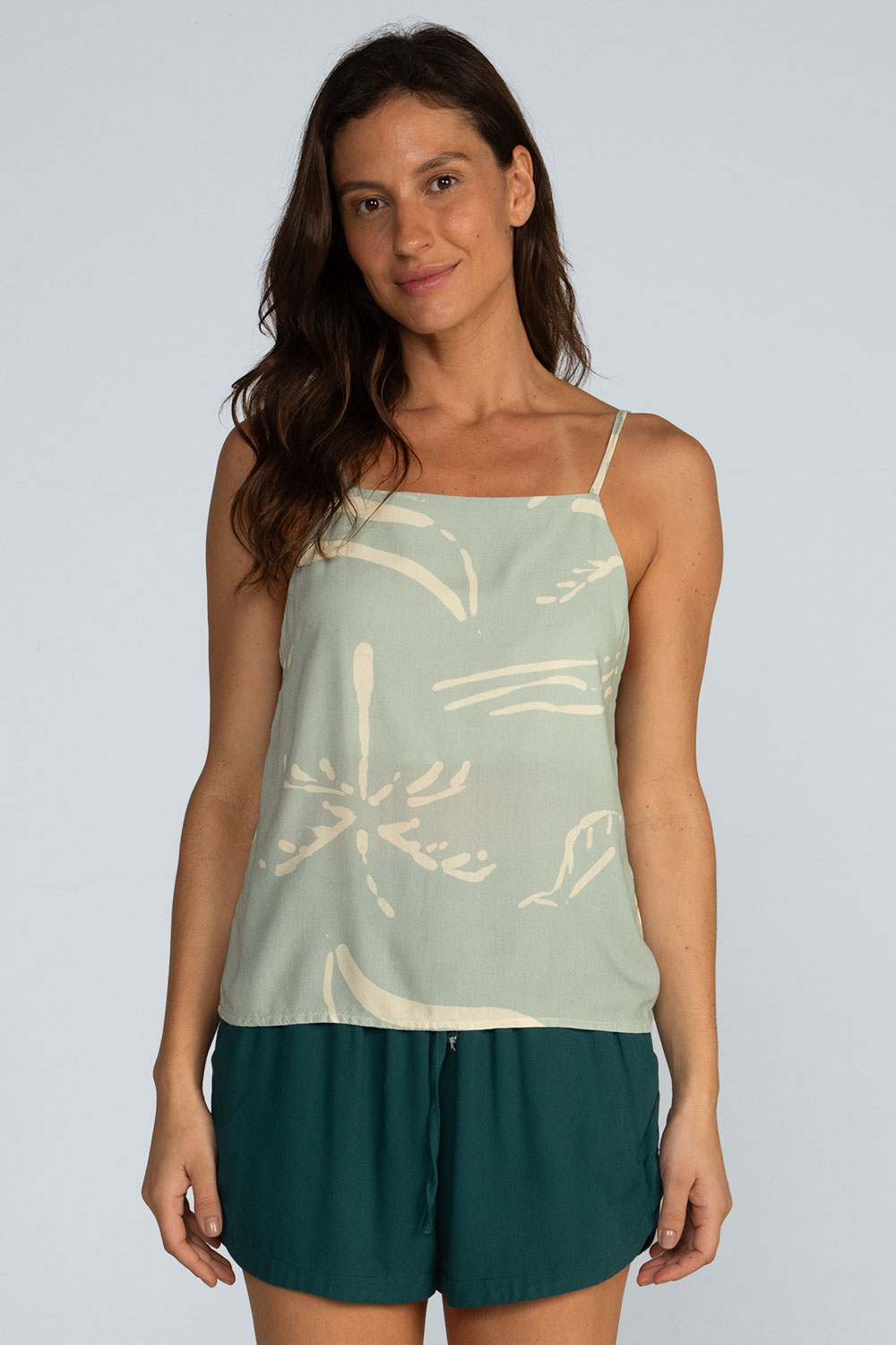 Blusa alças estampada Blusa alças estampada - Imagem 3