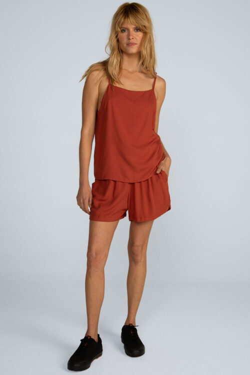 Alternative view of Blusa laço viscose lisa