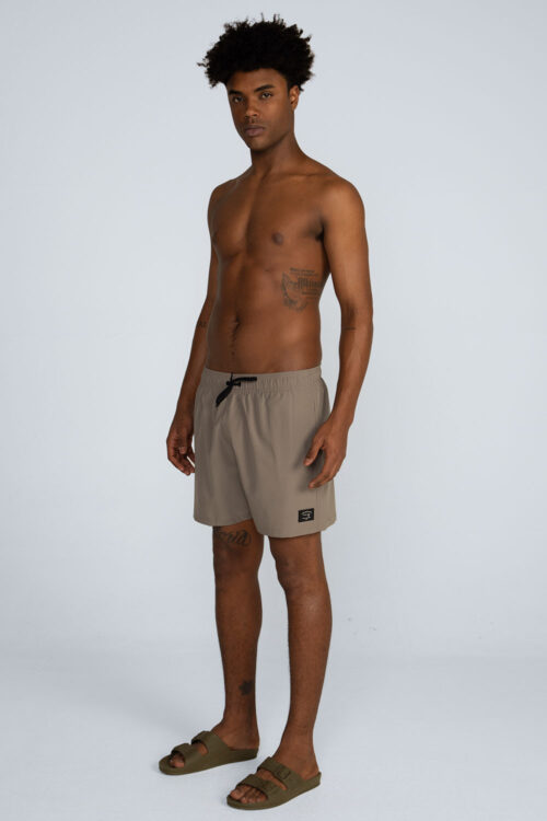 Alternative view of Boardshort liso cós elástico