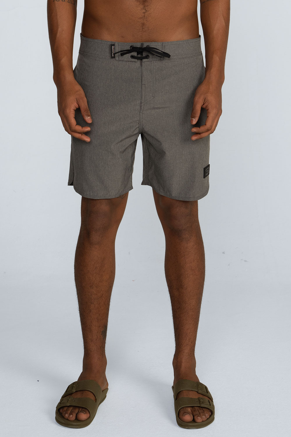 Boardshorts barra arredondada mescla Boardshorts barra arredondada mescla