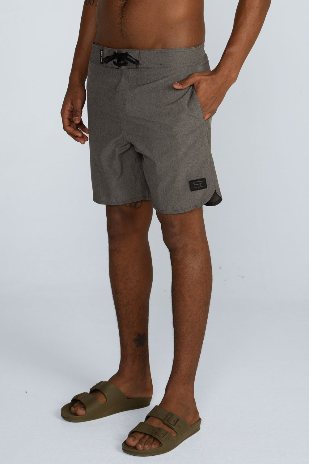 Boardshorts barra arredondada mescla Boardshorts barra arredondada mescla - Imagem 3