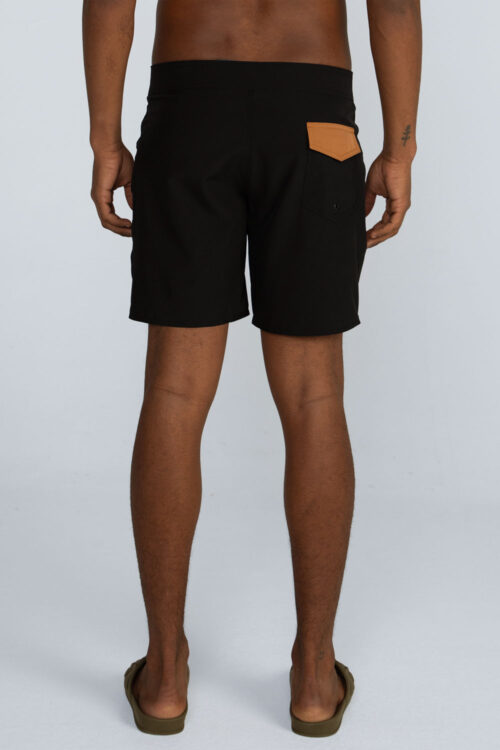 Boardshorts recorte central Boardshorts Preto 212SS26291 5