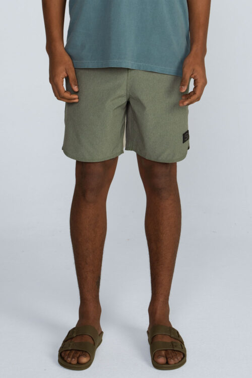 Boardshorts barra arredondada mescla